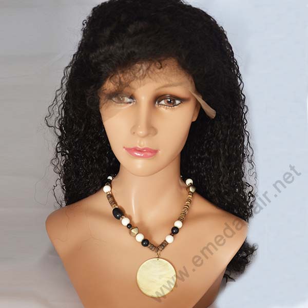 Hair wig 13*4 front lace wig malaysian remy hair curl wig HN130